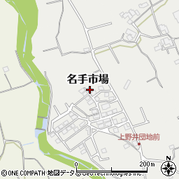 和歌山県紀の川市名手市場1215-20周辺の地図