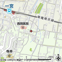 香川県高松市寺井町1173-1周辺の地図