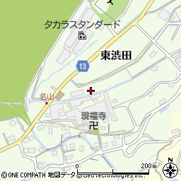 和歌山県伊都郡かつらぎ町東渋田619周辺の地図