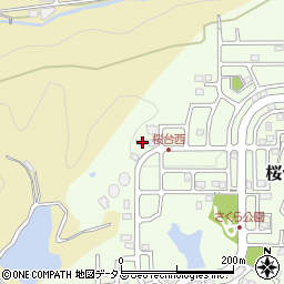 和歌山県岩出市桜台205周辺の地図