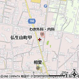 高松信用金庫仏生山支店周辺の地図