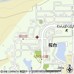 和歌山県岩出市桜台248周辺の地図