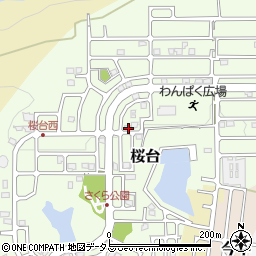 和歌山県岩出市桜台631周辺の地図
