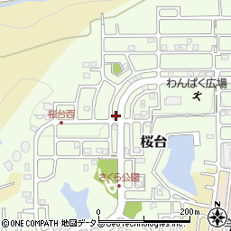 和歌山県岩出市桜台249周辺の地図
