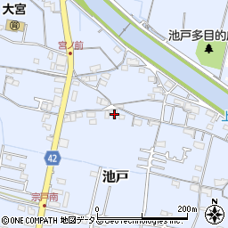 香川県木田郡三木町池戸2565-1周辺の地図