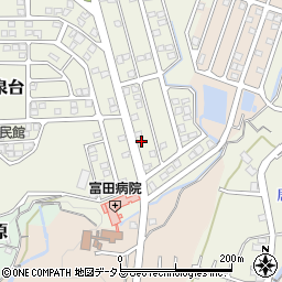 和歌山県岩出市紀泉台51周辺の地図