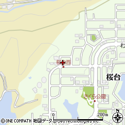 和歌山県岩出市桜台214周辺の地図