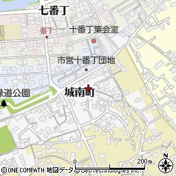 香川県丸亀市城南町26周辺の地図