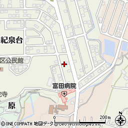 和歌山県岩出市紀泉台37周辺の地図