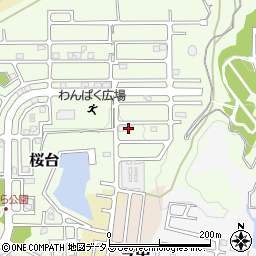 和歌山県岩出市桜台581周辺の地図
