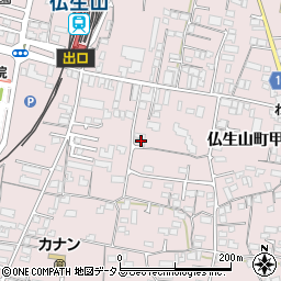 香川県高松市仏生山町824周辺の地図