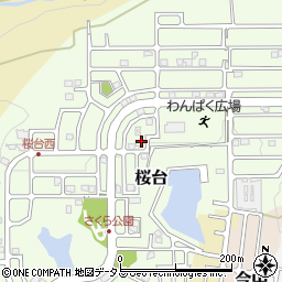 和歌山県岩出市桜台633周辺の地図