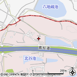 香川県丸亀市飯山町東坂元1105周辺の地図