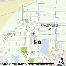 和歌山県岩出市桜台630周辺の地図