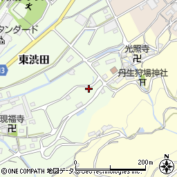 和歌山県伊都郡かつらぎ町東渋田610周辺の地図
