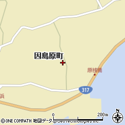広島県尾道市因島原町750周辺の地図