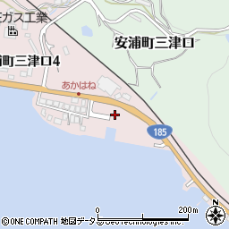 広島県呉市安浦町三津口周辺の地図