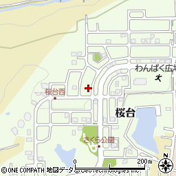 和歌山県岩出市桜台247周辺の地図