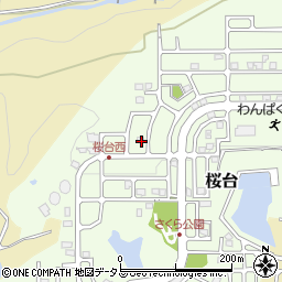 和歌山県岩出市桜台223周辺の地図