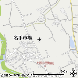 和歌山県紀の川市名手市場1169周辺の地図