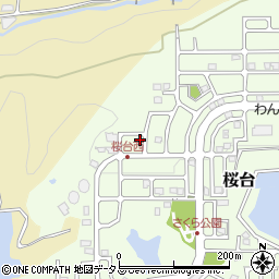 和歌山県岩出市桜台211周辺の地図