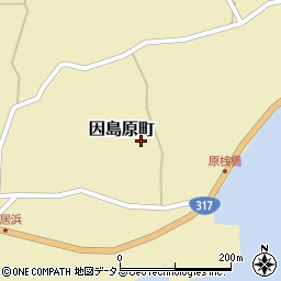 広島県尾道市因島原町751-1周辺の地図