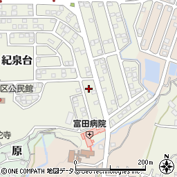 和歌山県岩出市紀泉台38周辺の地図