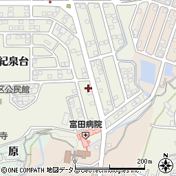 和歌山県岩出市紀泉台41周辺の地図