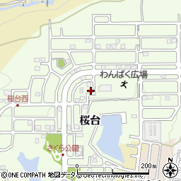 和歌山県岩出市桜台636周辺の地図