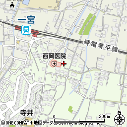 香川県高松市寺井町1384-1周辺の地図