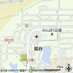 和歌山県岩出市桜台635周辺の地図