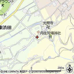 和歌山県伊都郡かつらぎ町東渋田669周辺の地図