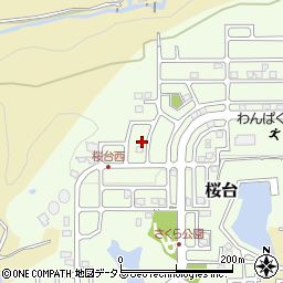 和歌山県岩出市桜台222周辺の地図