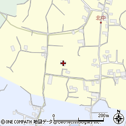 和歌山県紀の川市北中111周辺の地図