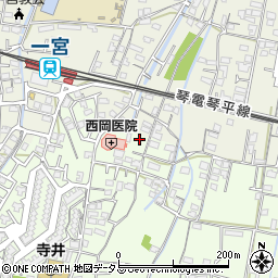 香川県高松市寺井町1384-2周辺の地図