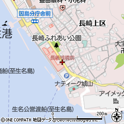 長崎桟橋前(因島病院)周辺の地図