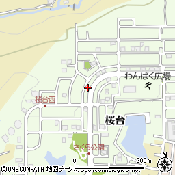 和歌山県岩出市桜台251周辺の地図