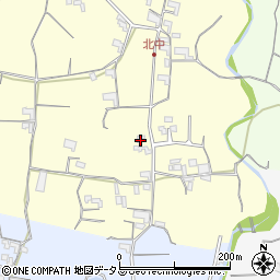 和歌山県紀の川市北中89周辺の地図