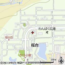 和歌山県岩出市桜台628周辺の地図