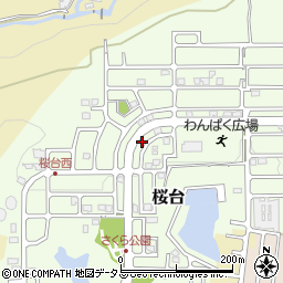 和歌山県岩出市桜台623周辺の地図
