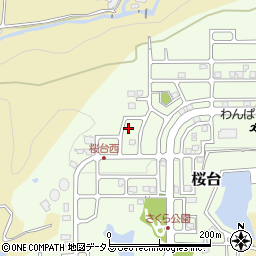 和歌山県岩出市桜台218周辺の地図