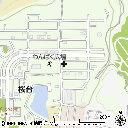 和歌山県岩出市桜台564周辺の地図