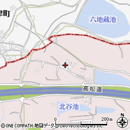 香川県丸亀市飯山町東坂元1084-5周辺の地図
