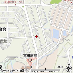 和歌山県岩出市紀泉台61周辺の地図