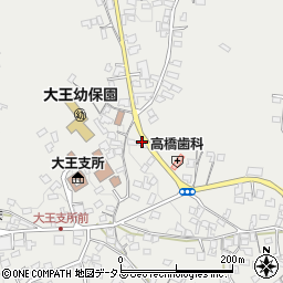 三重県志摩市大王町波切3302周辺の地図