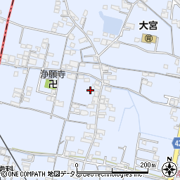 香川県木田郡三木町池戸3429-2周辺の地図