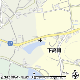 香川県木田郡三木町下高岡3794周辺の地図