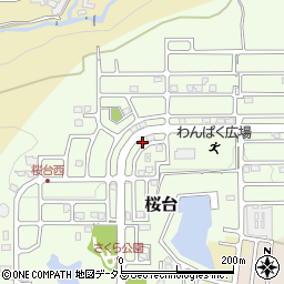 和歌山県岩出市桜台624周辺の地図