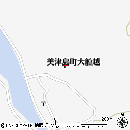 長崎県対馬市美津島町大船越周辺の地図