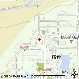 和歌山県岩出市桜台241周辺の地図